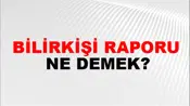 Bilirkişi Raporu
