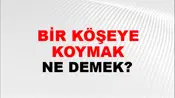 Bir Köşeye Koymak