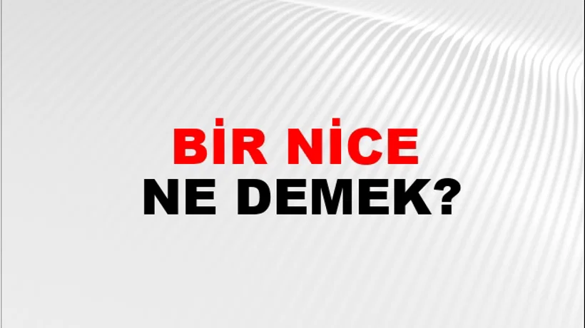 Bir Nice Bir Nice
