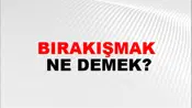 Bırakışmak