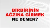 Birbirinin Ağzına Girmek