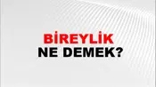 Bireylik