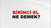 Birinci El