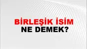 Birleşik İsim