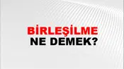 Birleşilme
