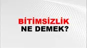 Bitimsizlik