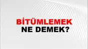 Bitümlemek