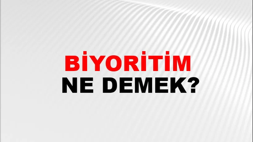 Biyoritim Biyoritim