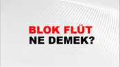 Blok Flüt
