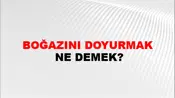 Boğazını Doyurmak