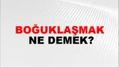 Boğuklaşmak