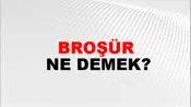 Broşür