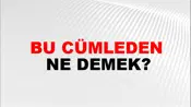 Bu Cümleden