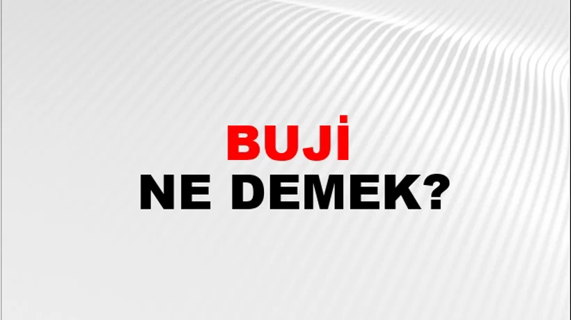 Buji Buji