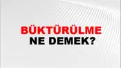 Büktürülme