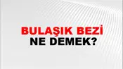 Bulaşık Bezi