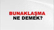 Bunaklaşma