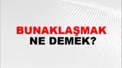 Bunaklaşmak