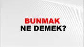 Bunmak