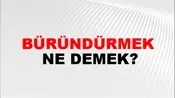 Büründürmek