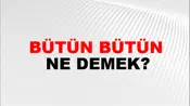 Bütün Bütün