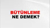 Bütünleme
