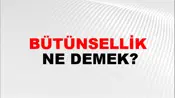 Bütünsellik