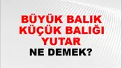 Büyük Balık Küçük Balığı Yutar