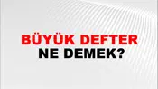 Büyük Defter