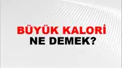 Büyük Kalori