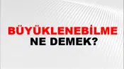 Büyüklenebilme