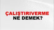 Çalıştırıverme