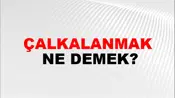 Çalkalanmak