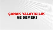 Çanak Yalayıcılık