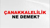 Çanakkalelilik