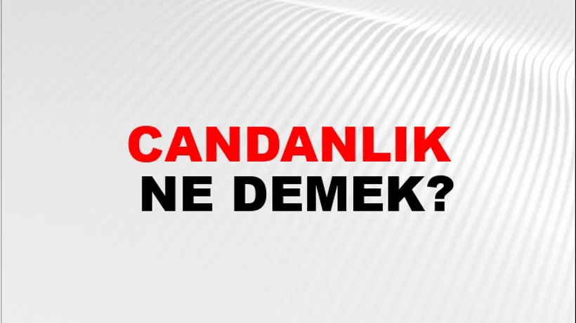 Candanlık Candanlık