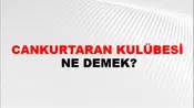 Cankurtaran Kulübesi