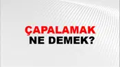 Çapalamak