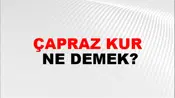 Çapraz Kur