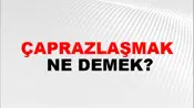 Çaprazlaşmak