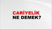Cariyelik