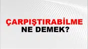 Çarpıştırabilme