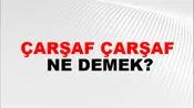 Çarşaf Çarşaf