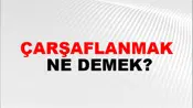 Çarşaflanmak