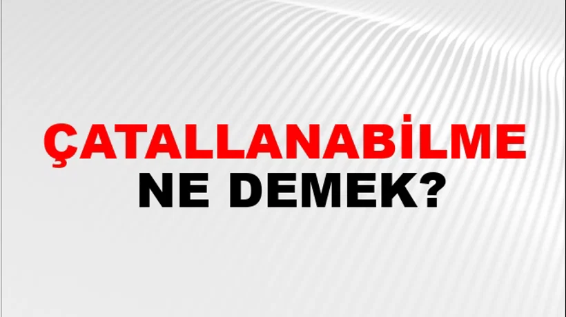 Çatallanabilme Çatallanabilme