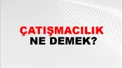 Çatışmacılık
