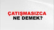 Çatışmasızca