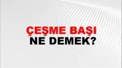 Çeşme Başı