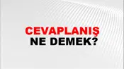 Cevaplanış