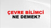 Çevre Bilimci